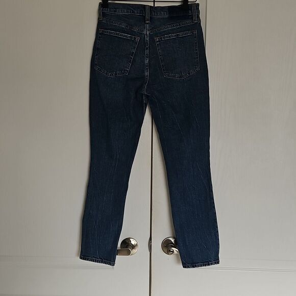 Women's Blue High-Rise Skinny  Jeans - Picture 12 of 16